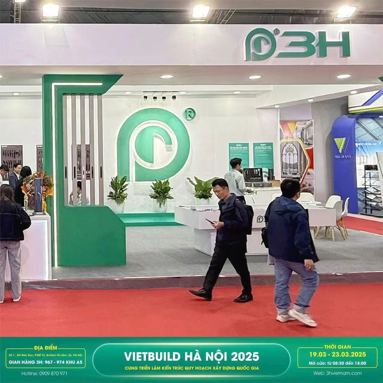 合和力量 越见锋芒 | 合和建筑五金亮相2025越南河内国际建材展