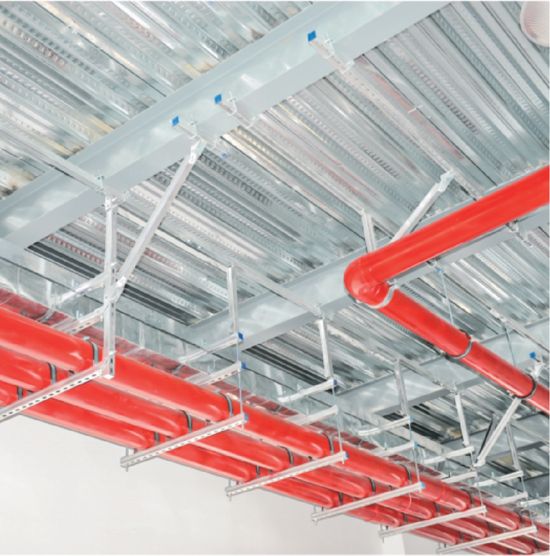 抗震支吊架｜建筑安全守护者，守护每一寸建筑空间